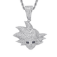 Dragon Ball Z Goku Silver Necklace