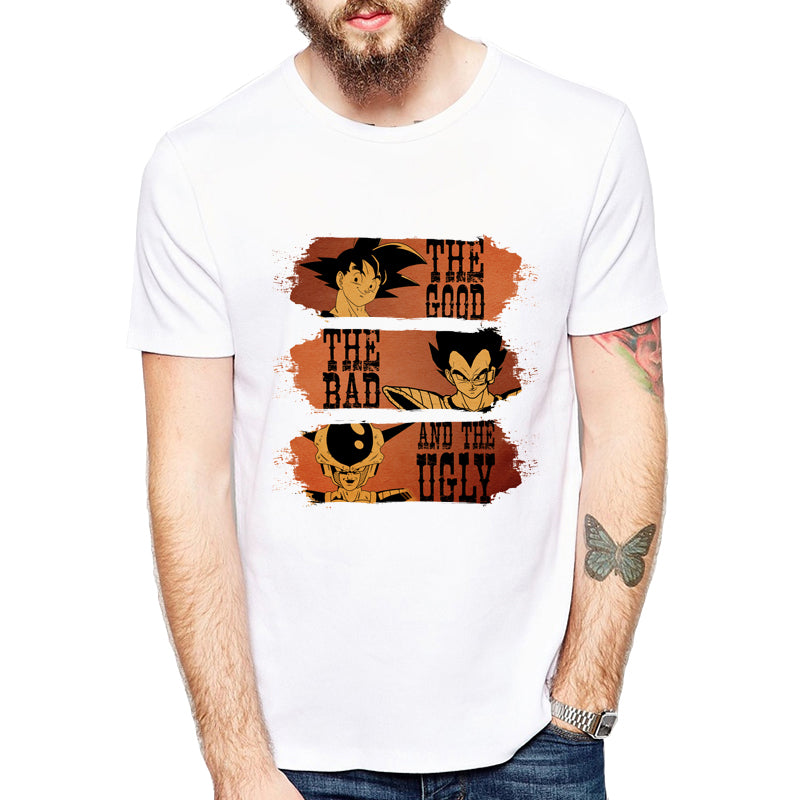 Camiseta Dragon Ball Bueno, Malo y Feo