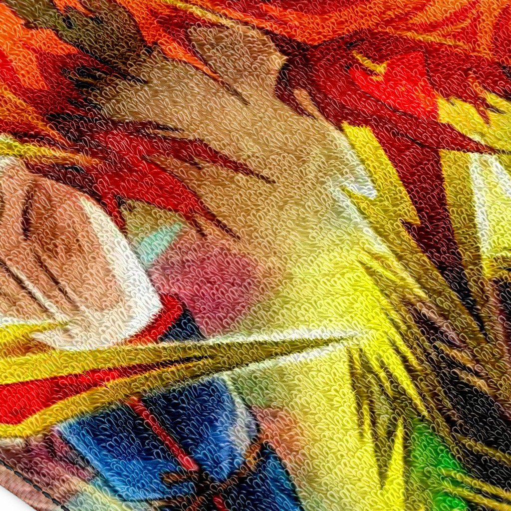 Dragon Ball Goku Rage Saiyan Towel