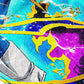 Dragon Ball Vegeta Toalla Azul