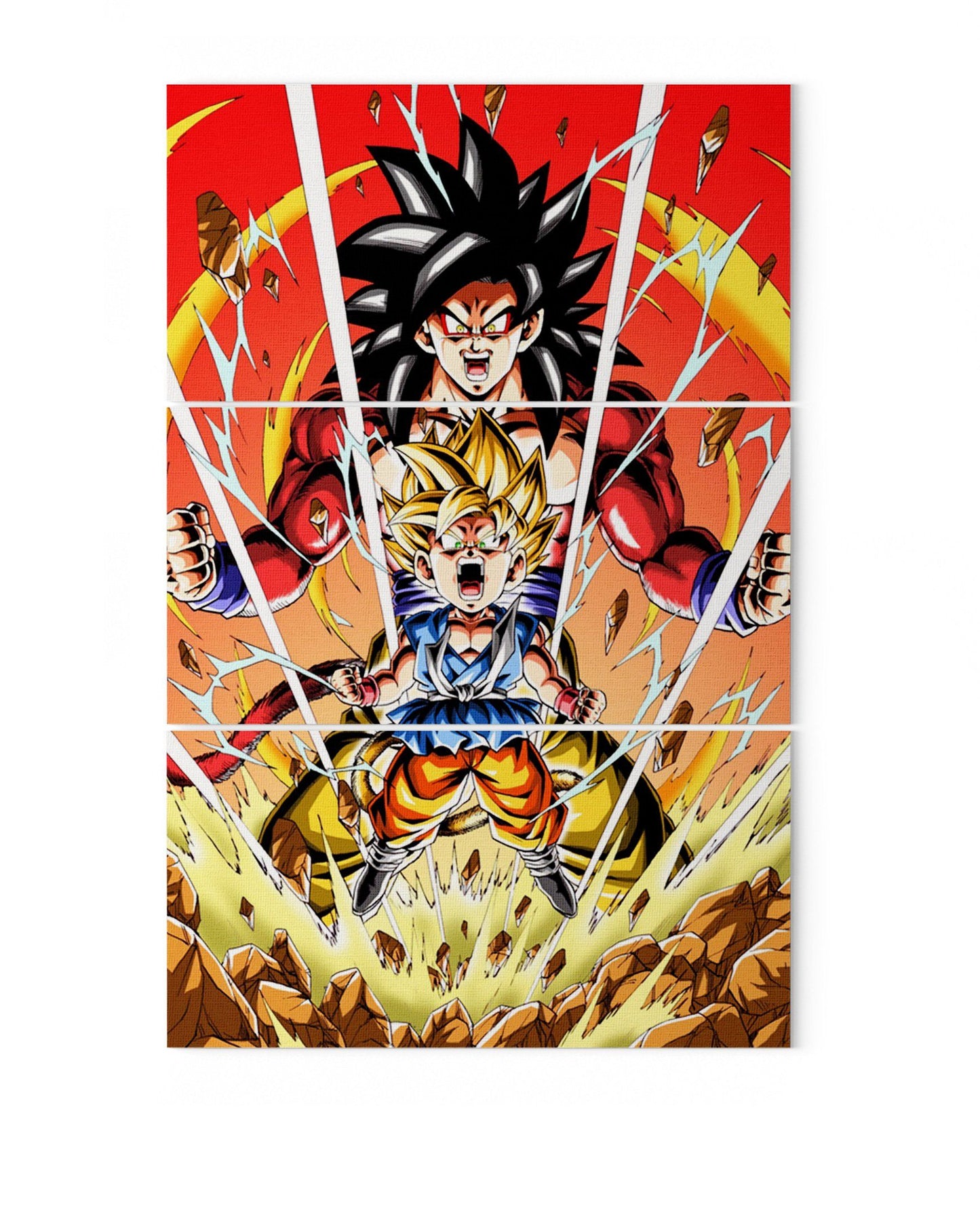 Dragon Ball GT Goku Saiyan Pintura